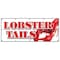 Signmission LOBSTER TAILS BANNER SIGN seafood fresh dinner special catch caught B-120 Lobster Tails - alternate 1